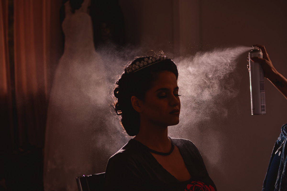 Making off da noiva, local vale verde. 