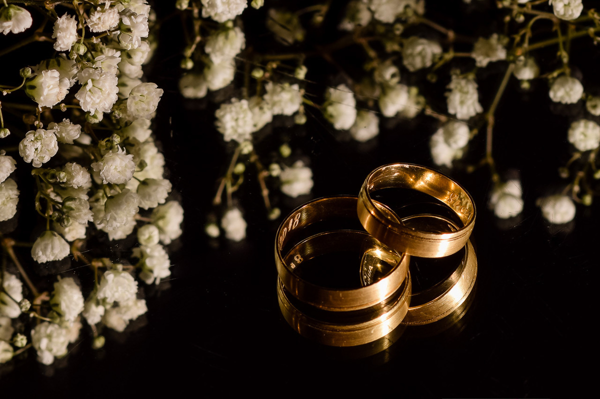 Fotos da festa de casamento, recepção no vale verde,  alianças de noivos.