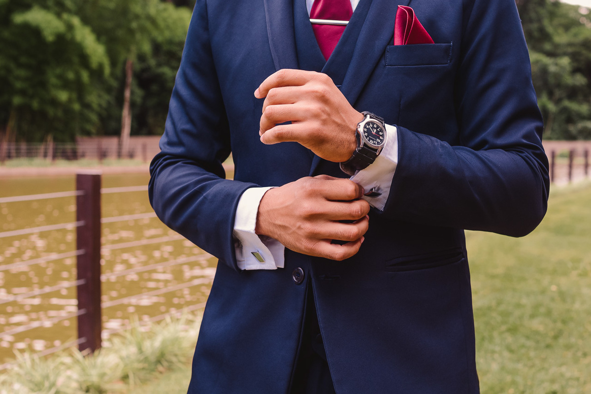 Making off do noivo, local vale verde.