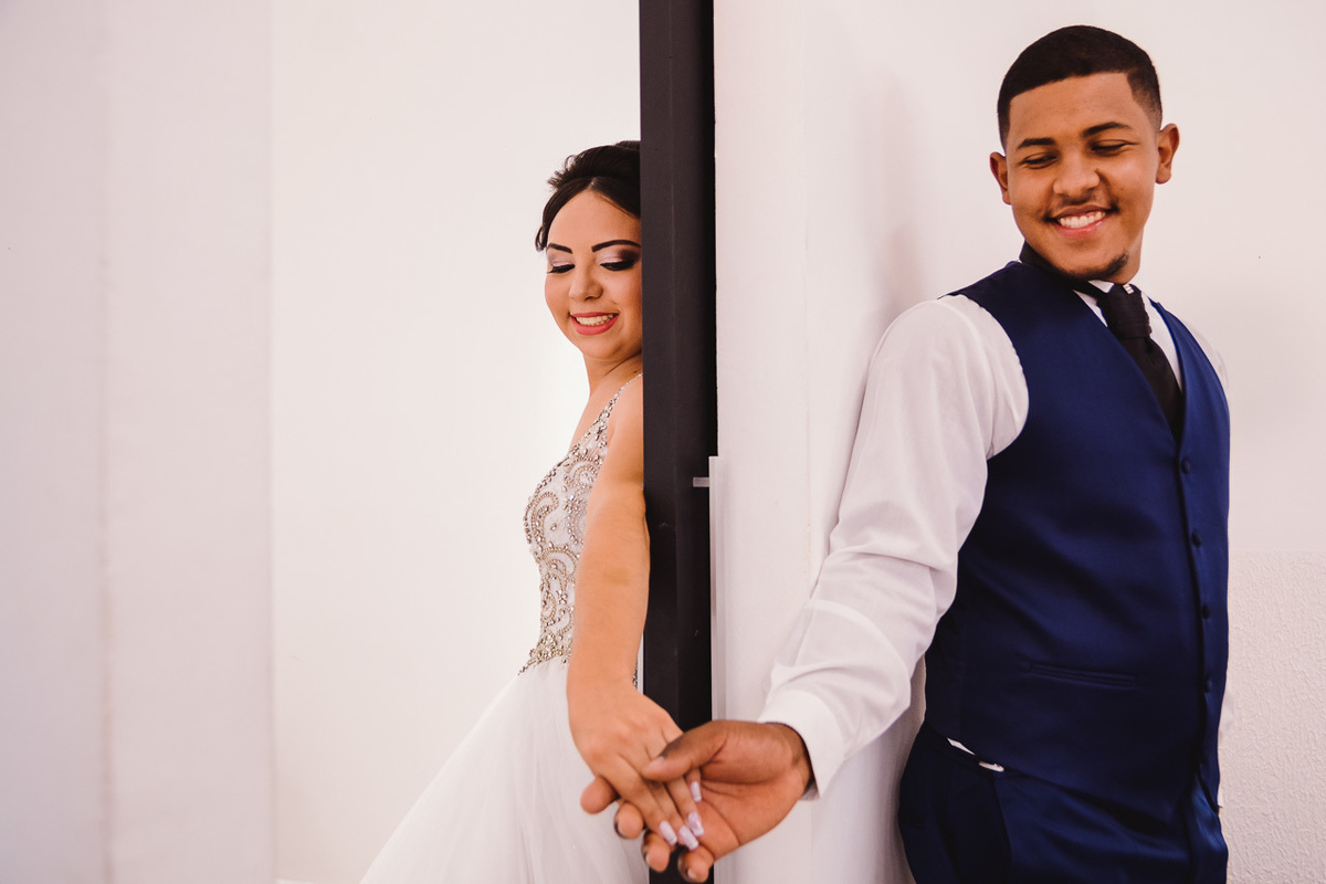 Making off do noivo no Espaço D'ellas