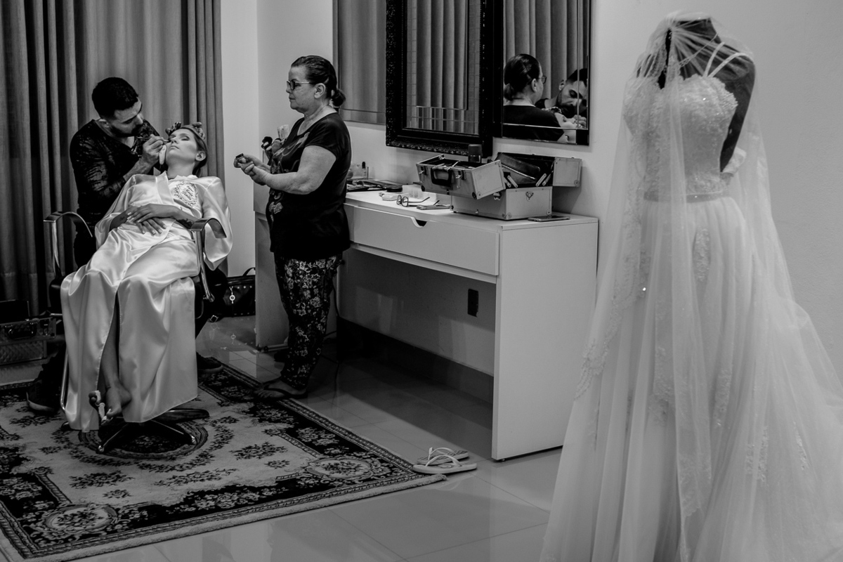 making off da noiva, Espaço Maria Bonita.