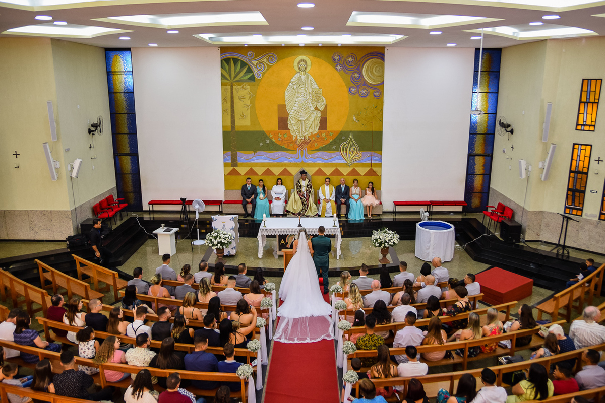 cerimonnia de casamento  Paróquia São Francisco de Assis