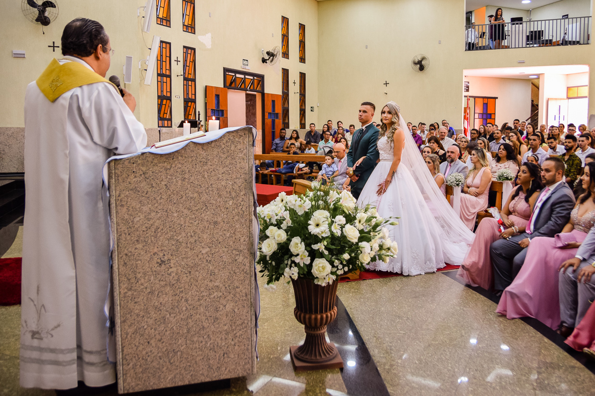cerimonnia de casamento  Paróquia São Francisco de Assis