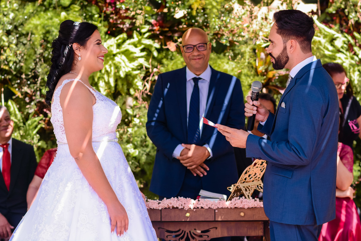 Cerimonia de casamento na Chacara Paraiso. Wedding chacara paraiso. Casamento ar livre.