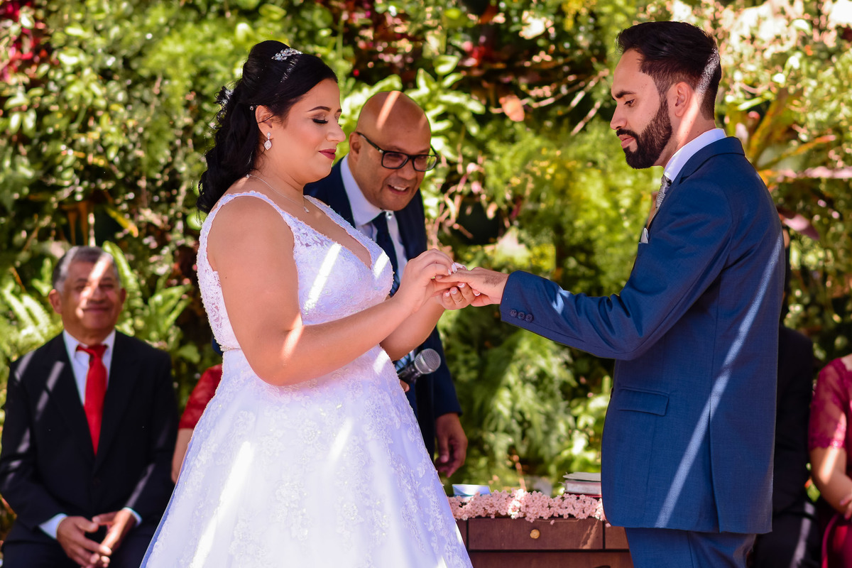 Cerimonia de casamento na Chacara Paraiso. Wedding chacara paraiso. Casamento ar livre.