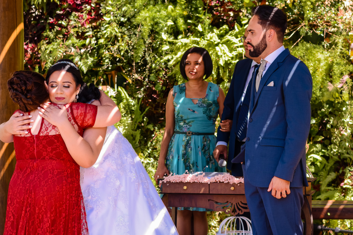 Cerimonia de casamento na Chacara Paraiso. Wedding chacara paraiso. Casamento ar livre.