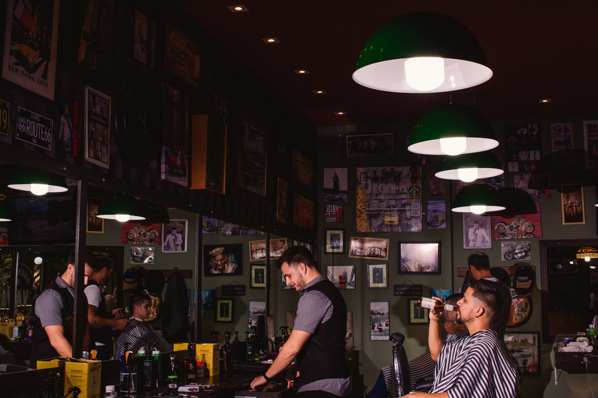 making off do noivo, barbearia do vava.