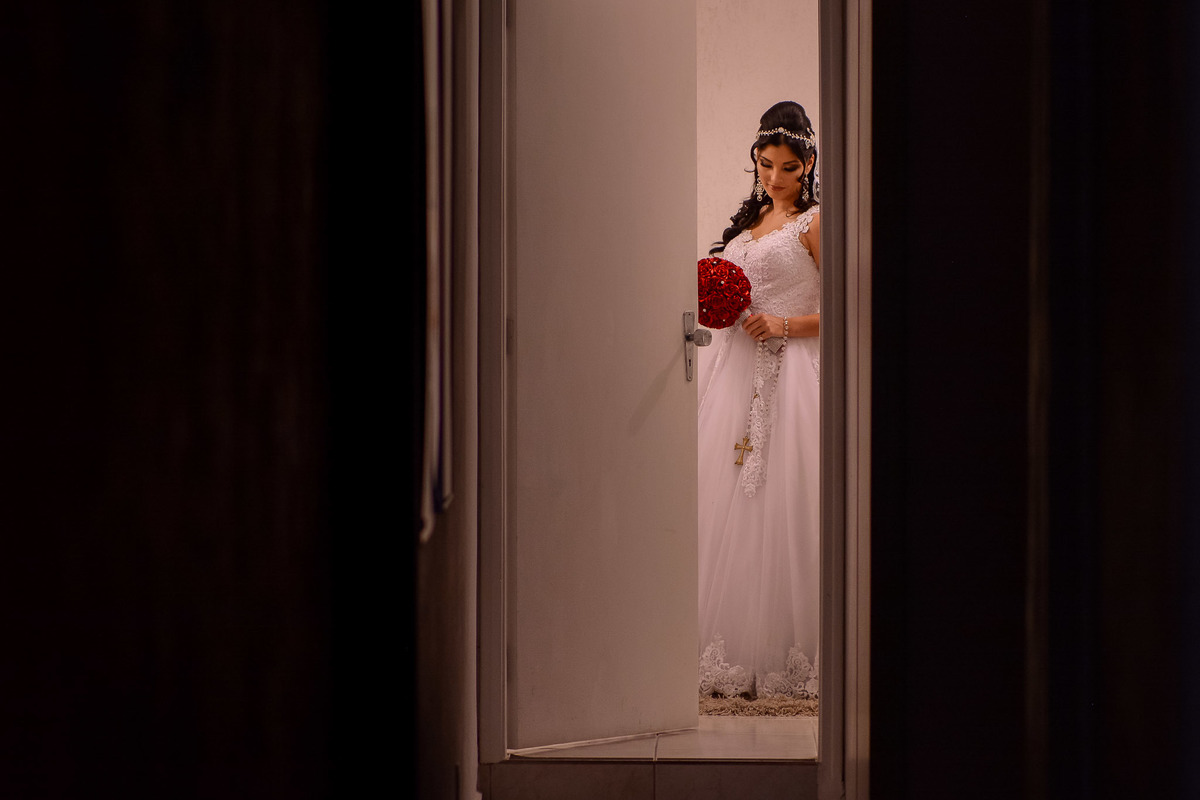 Making off da noiva, Amarildo Cabelereiro. Vestido de noiva.