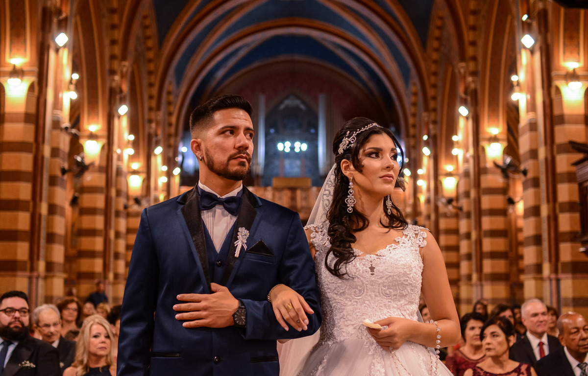 Cerimonia de casamento na catedral nossa senhora do desterro - jundiaí. 