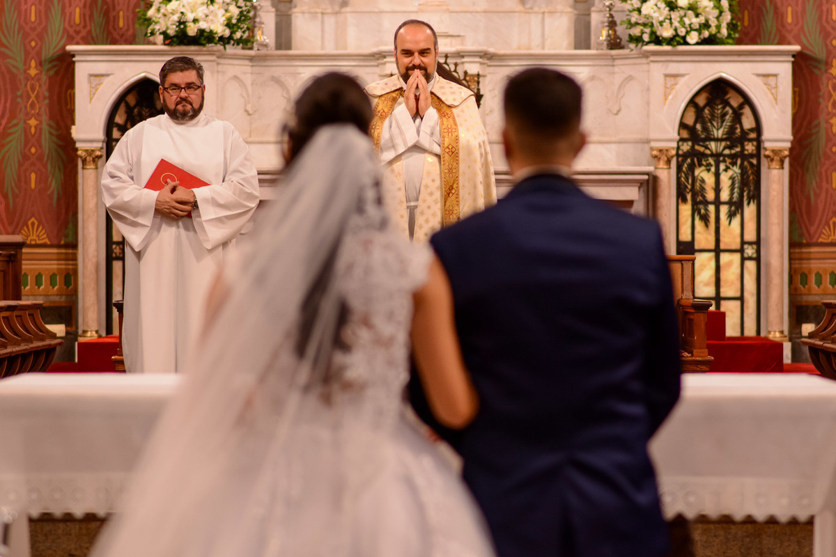 Cerimonia de casamento na catedral nossa senhora do desterro - jundiaí. 
