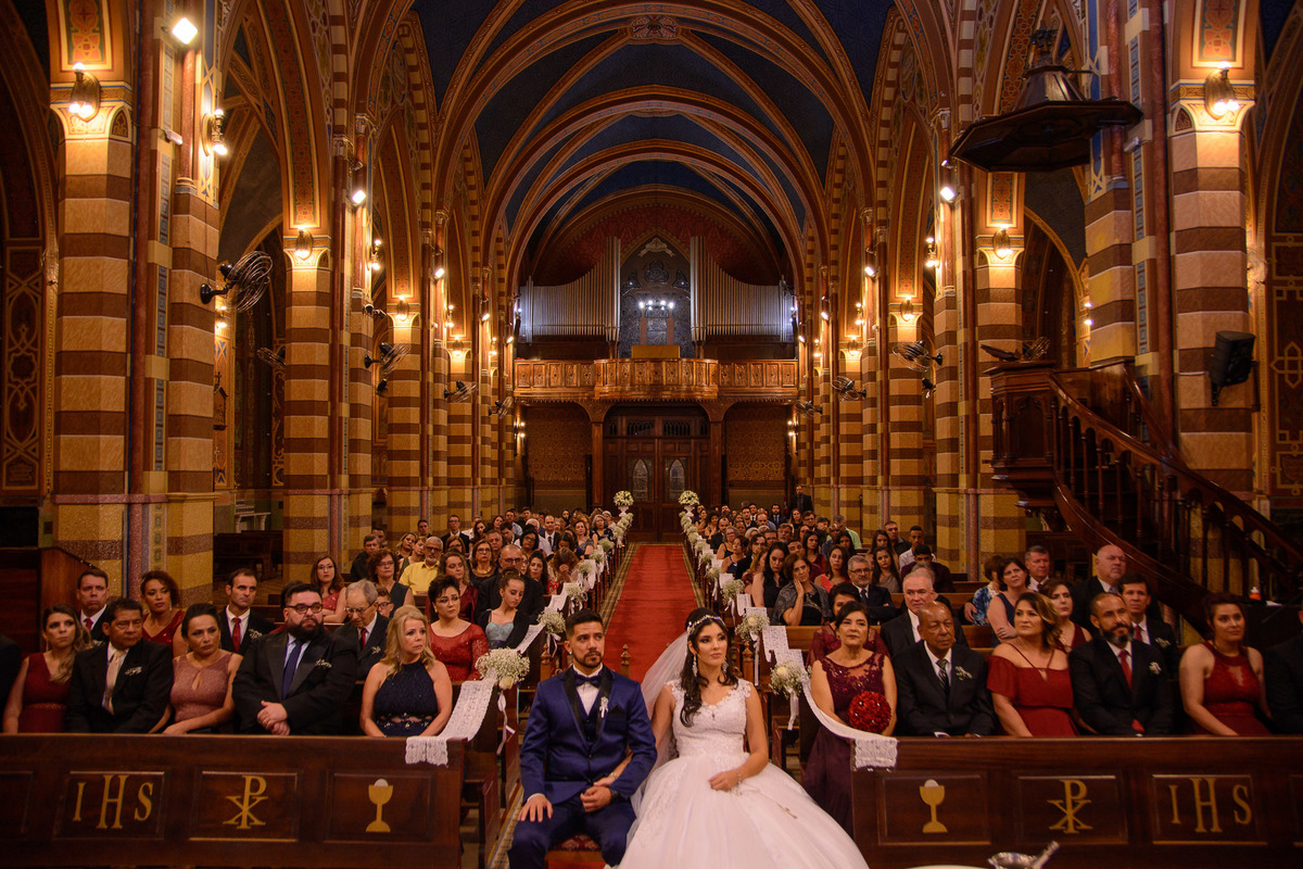Cerimonia de casamento na catedral nossa senhora do desterro - jundiaí. 