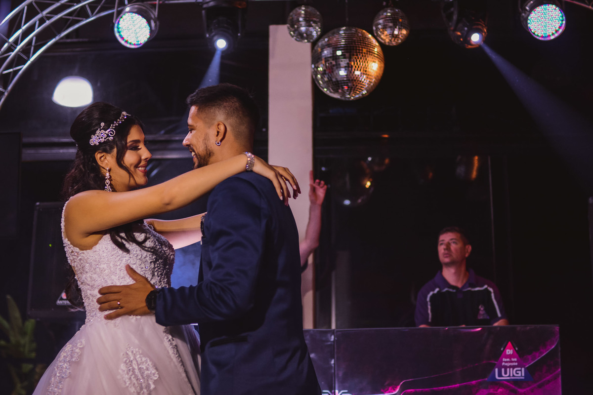 recepçao espaço alecrim,Dj luigi. Valsa dos Noivos.