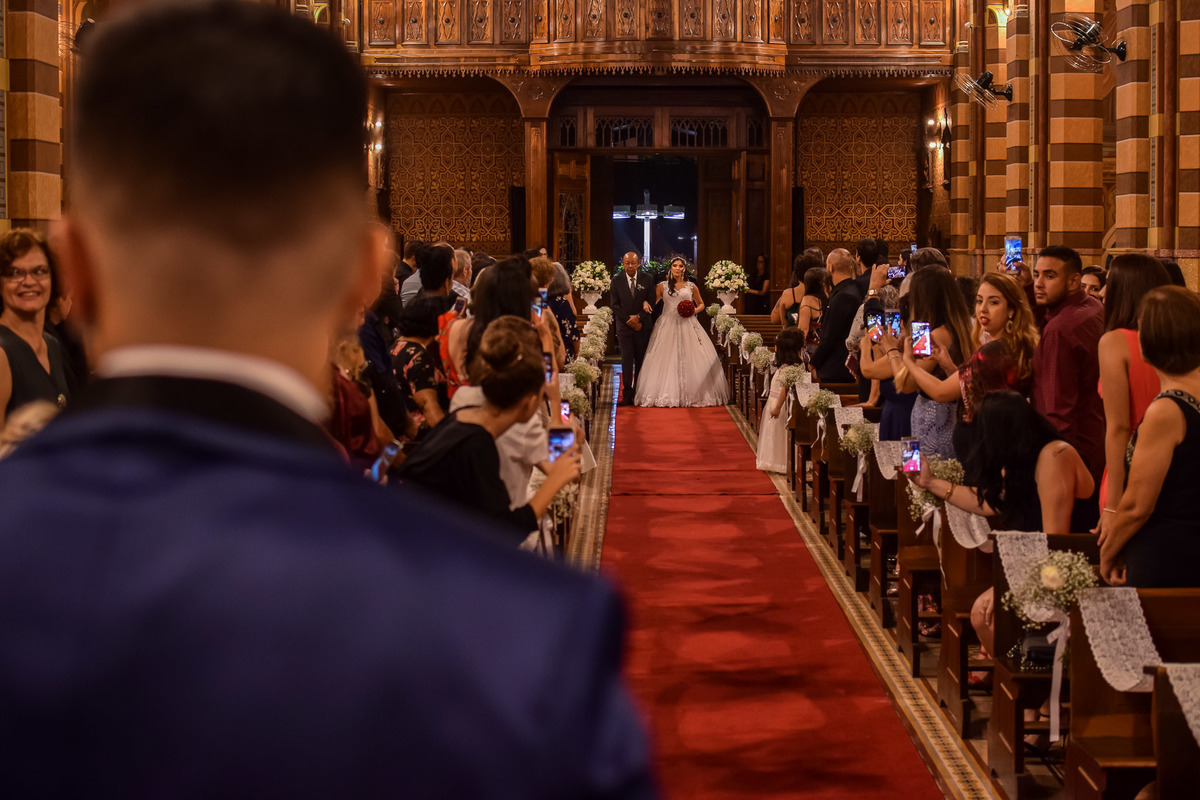 Cerimonia de casamento na catedral nossa senhora do desterro - jundiaí. 