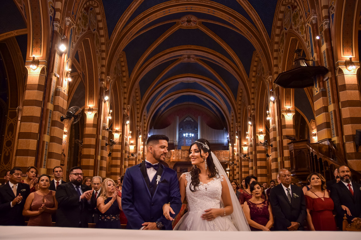 Cerimonia de casamento na catedral nossa senhora do desterro - jundiaí. 
