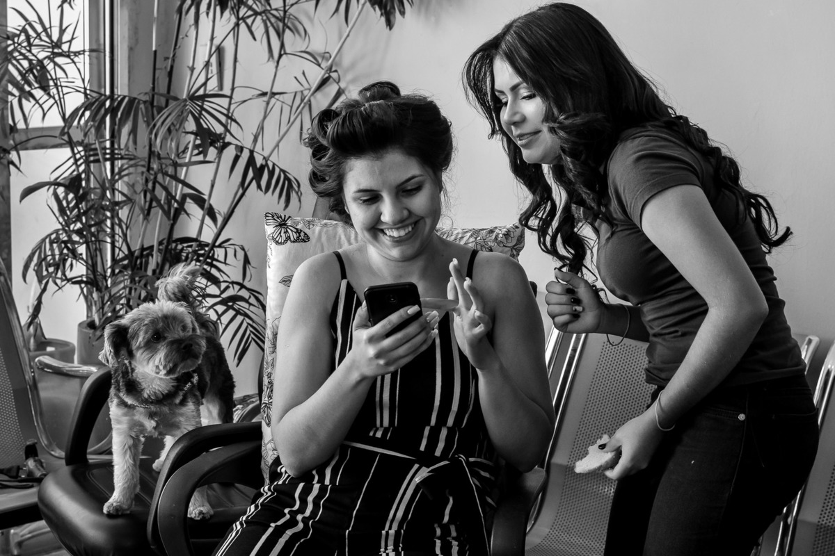 Making off Noiva, casa da noiva.