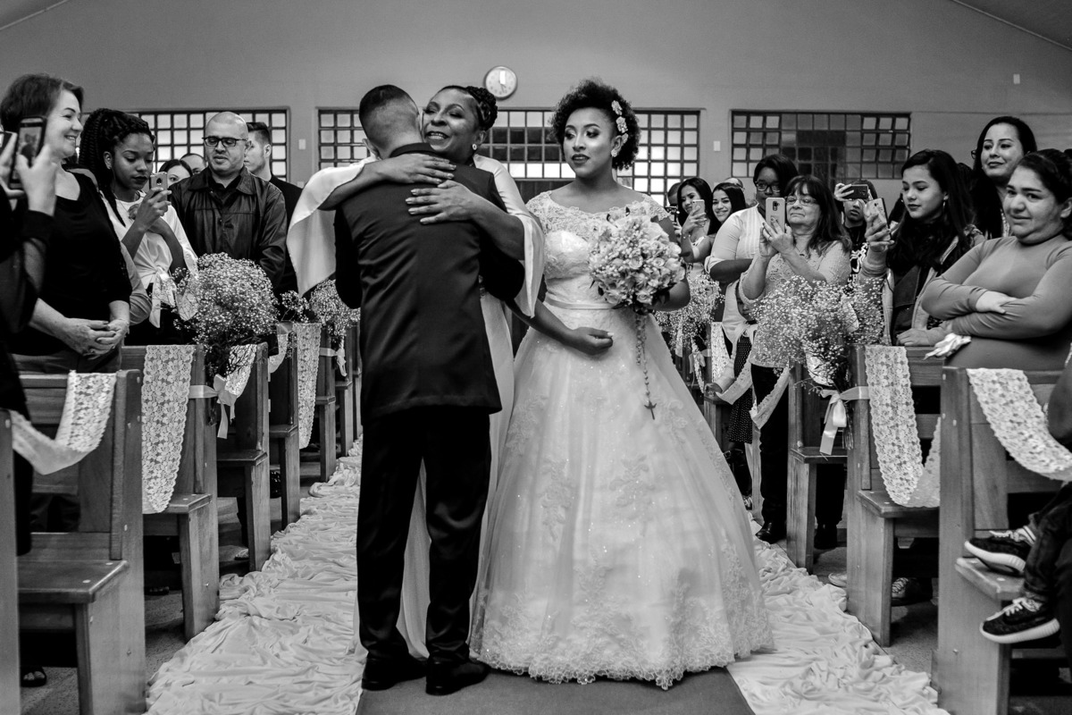 Cerimonia de casamento, Paróquia São Francisco de Assis