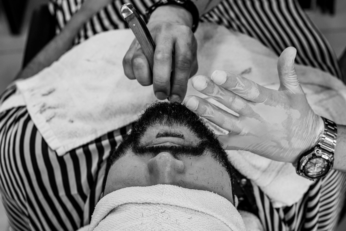 making off do noivo, barbearia do vava.