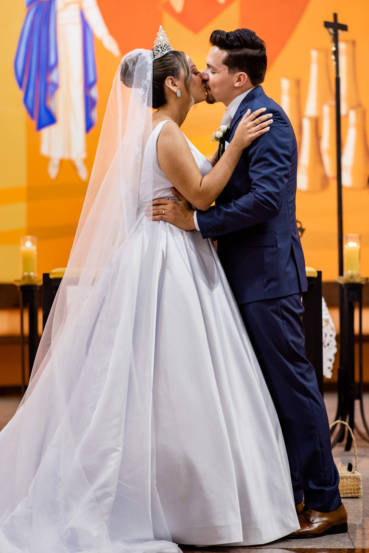 Cerimonia de casamento, Paroquia Nossa Senhora do Rosário, Vestido de noiva. terno do noivo. casamento na igreja. fotos de casamento.