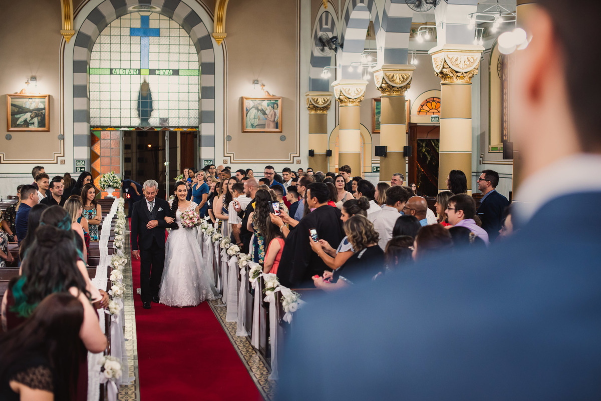 Cerimonia de casamento, igreja Paróquia Nossa Senhora da Conceição, Vestido da noiva, fotos de casamento, fotografo de casamento.