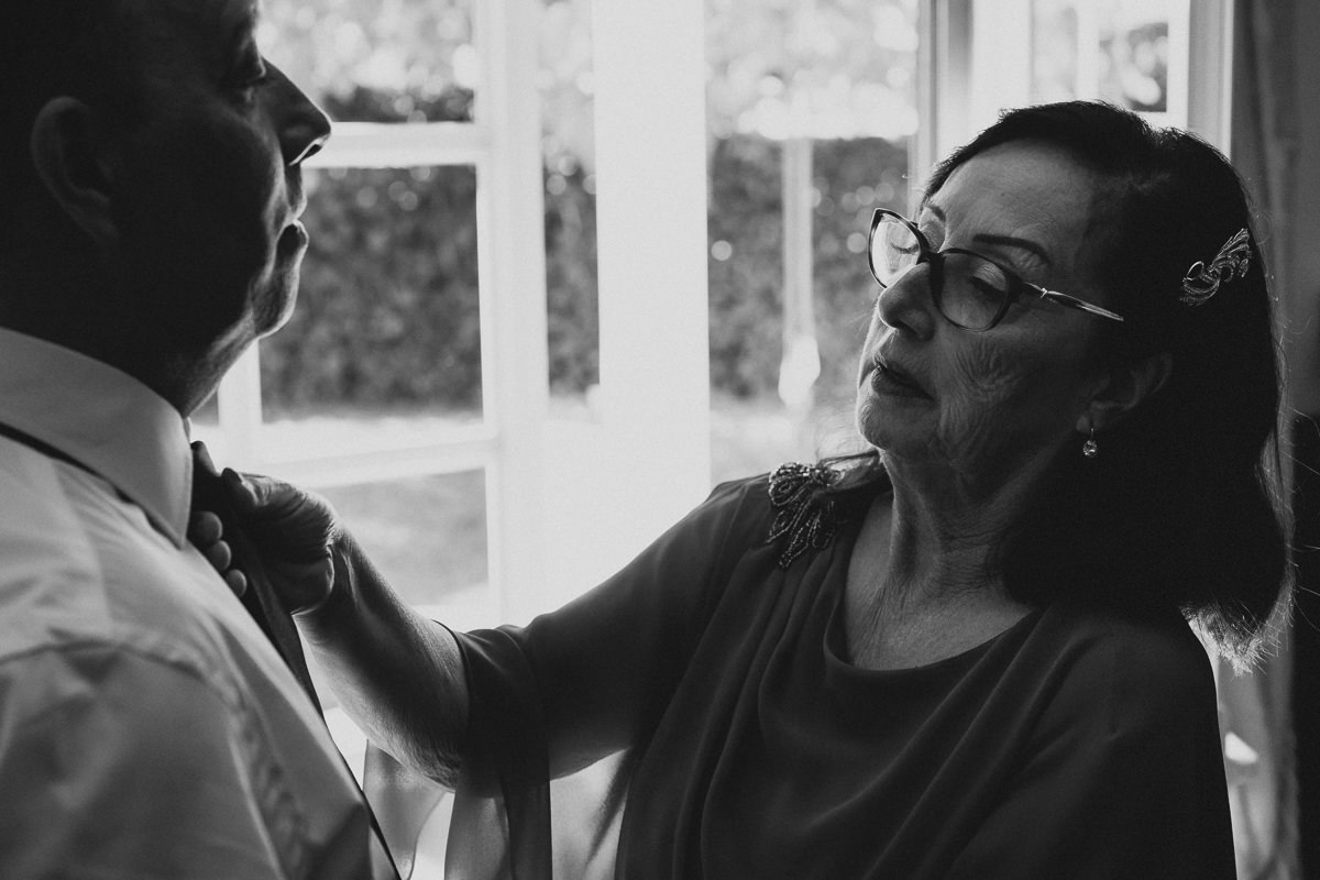 preparação do noivo