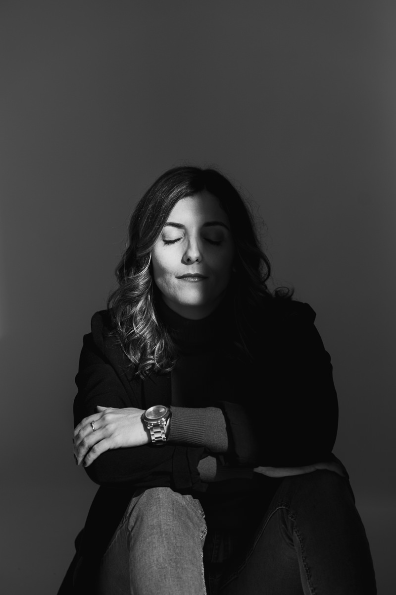 fotografia de retratos B & W