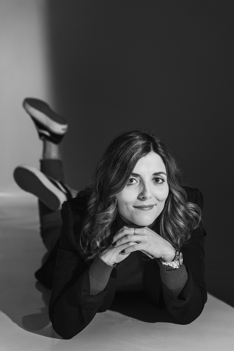 retrato a preto e branco