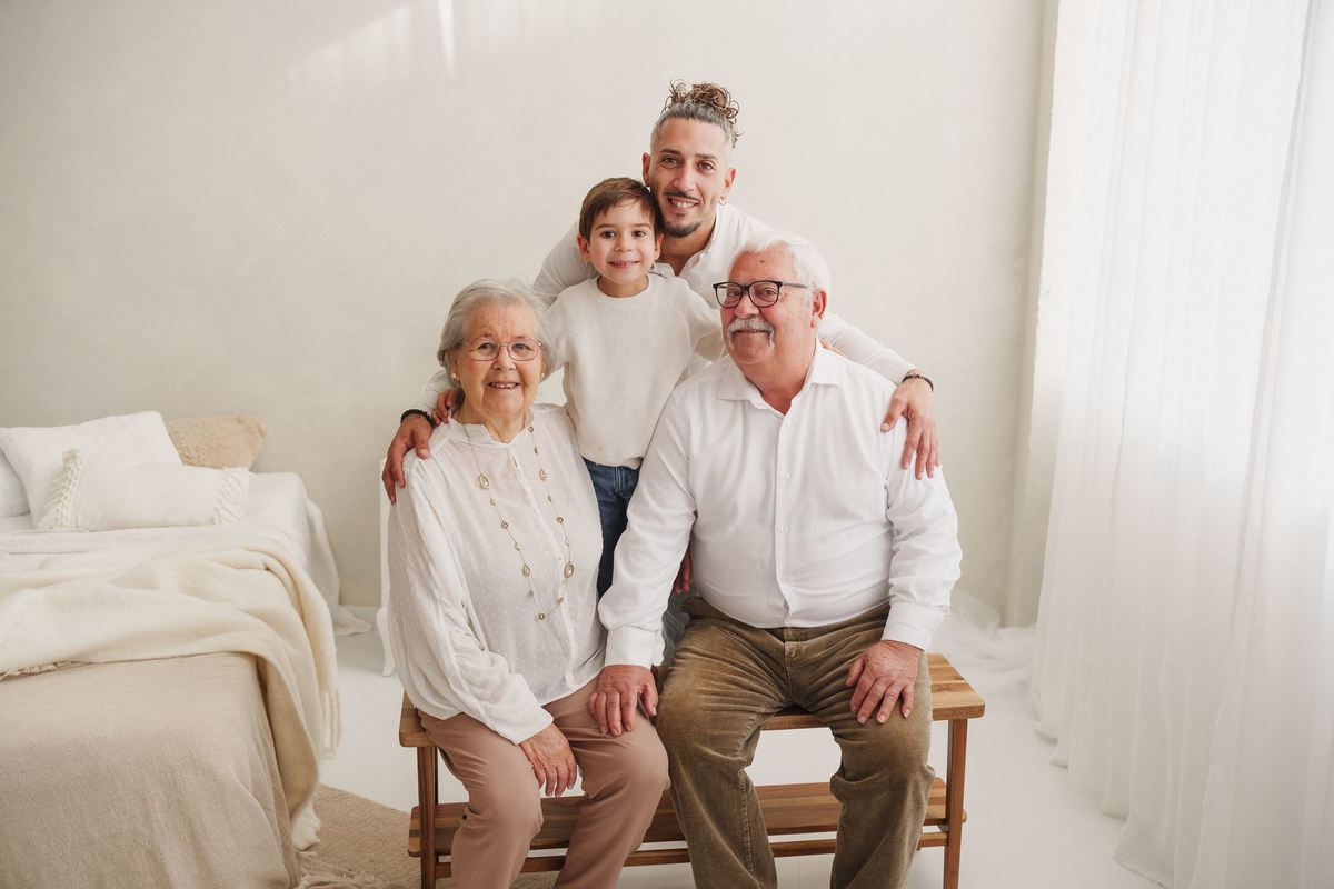 Sessão fotográfica família