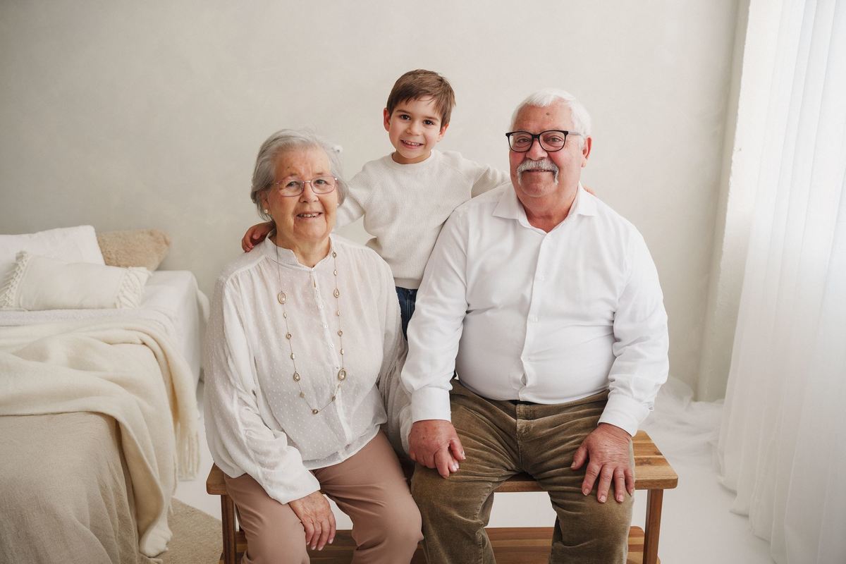 Sessão fotográfica família