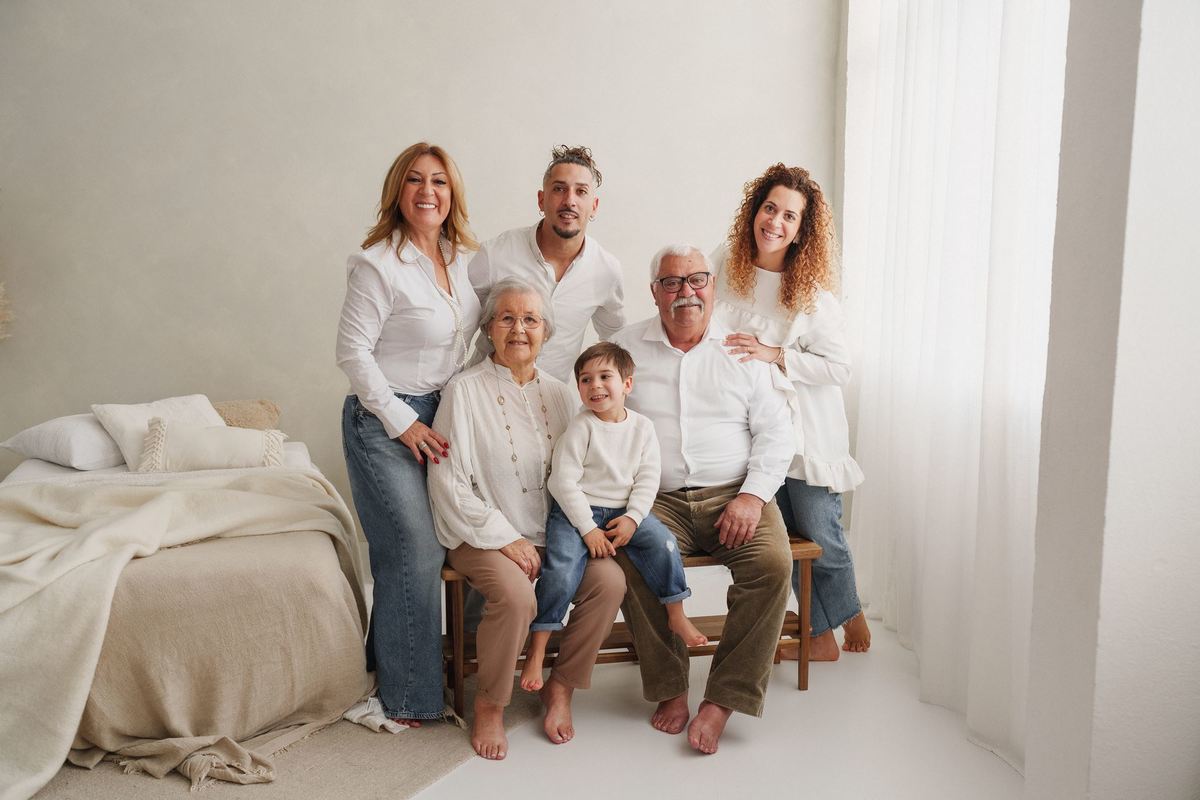Sessão fotográfica família