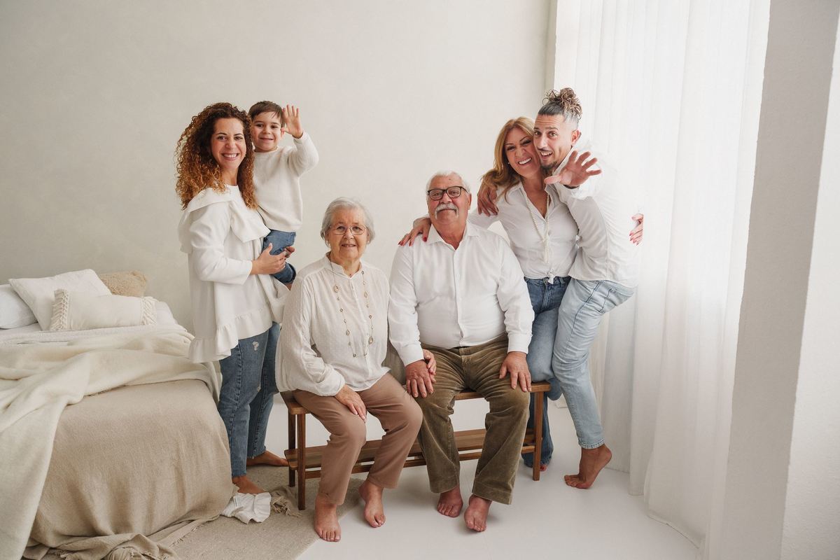 Sessão fotográfica família