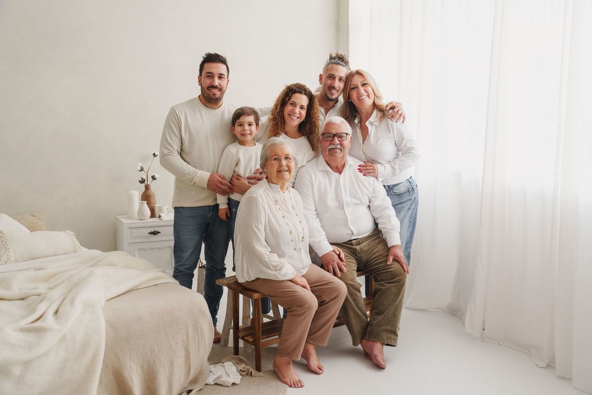 Sessão fotográfica família