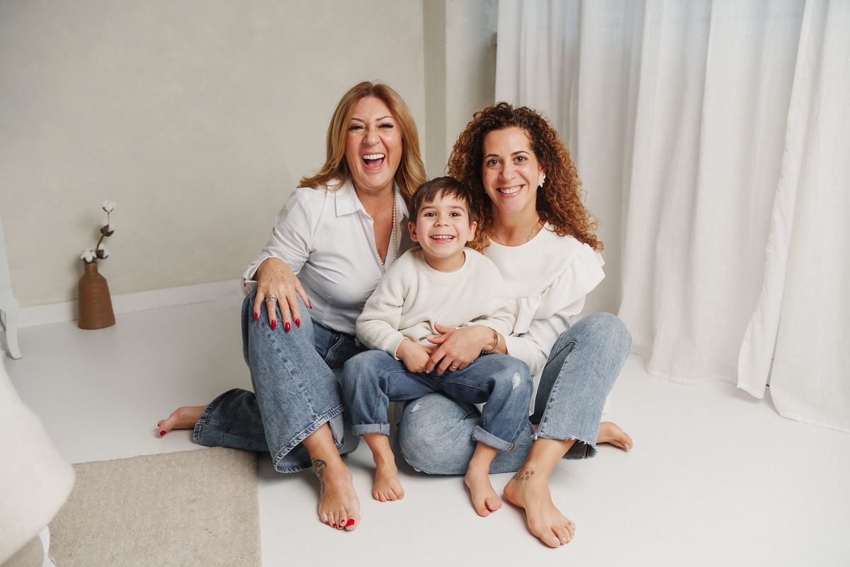Sessão fotográfica família