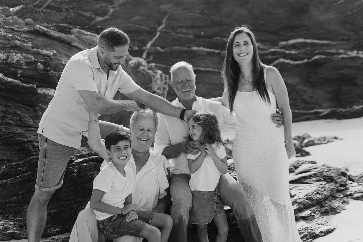 Sessão fotográfica família