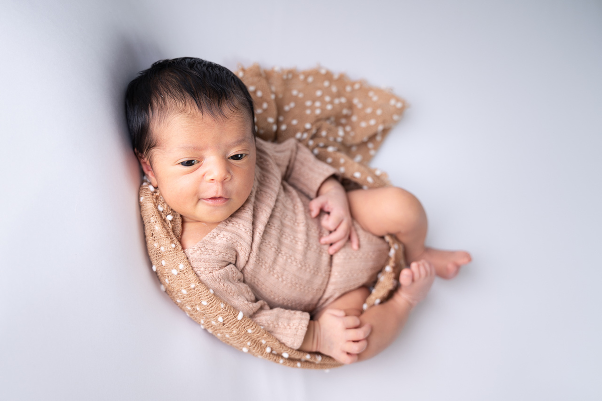 sessão fotográfica recém nascido