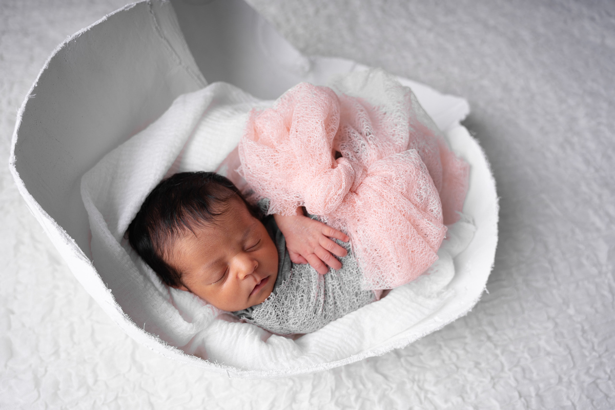 sessão fotográfica recém nascido