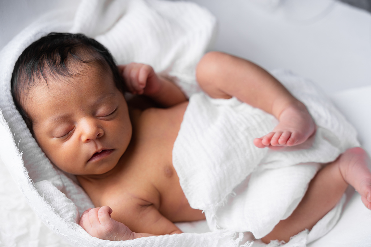 sessão fotográfica recém nascido