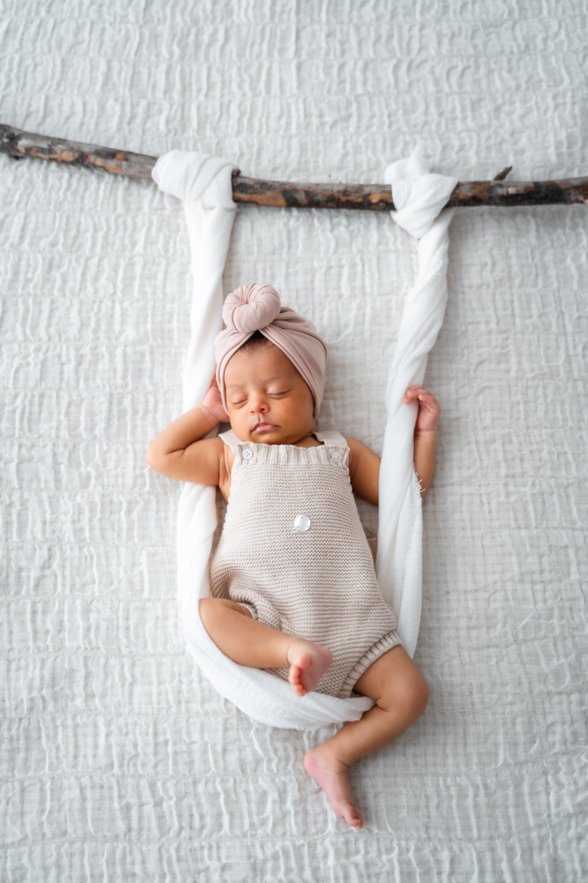 sessão fotográfica recém nascido