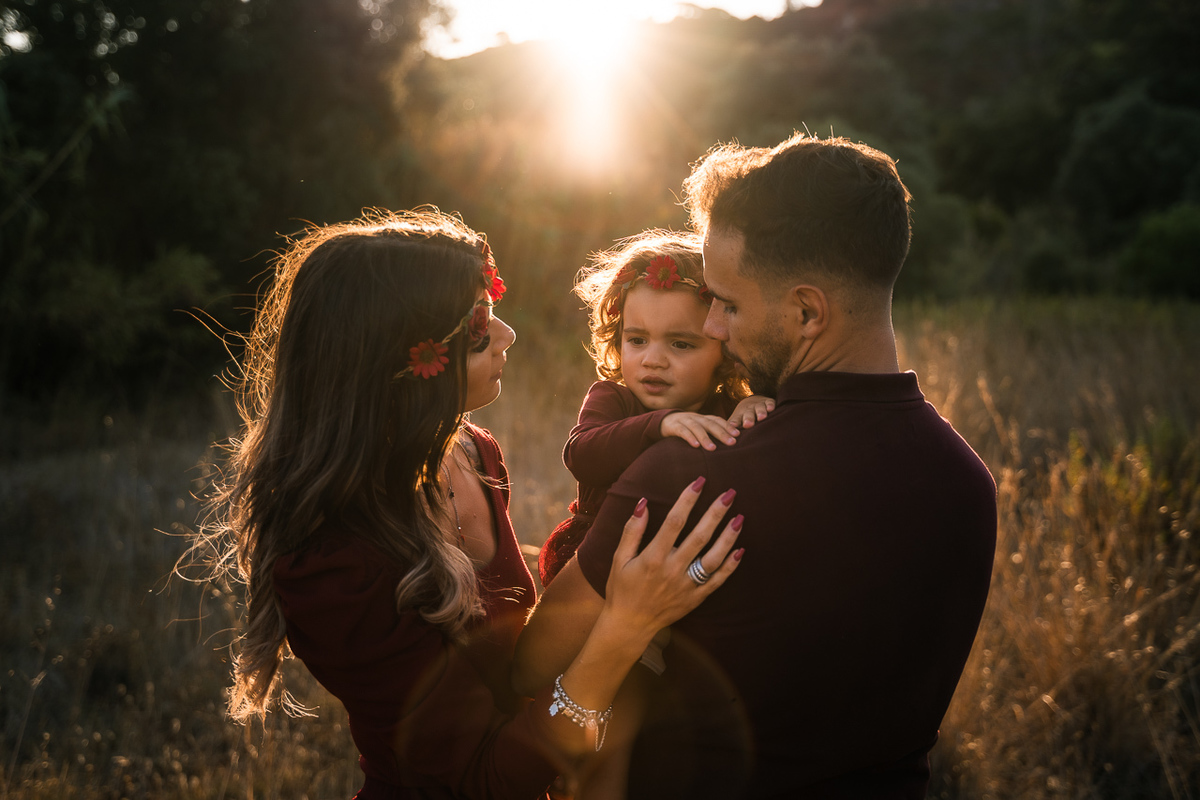 Sessão fotográfica de família