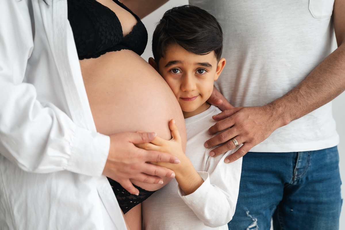 sessão de grávidas