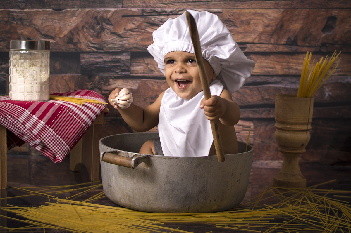 fotografia, fotografia de crianças, bebês, acompanhamento mensal, família, ensaios infantis especiais, fotografia de familia, mini chef