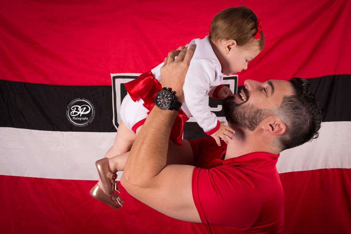 fotografia de bebês, estúdio de bebês, fotógrafo de família, acompanhamento mensal, Danilo Pinezi Fotografia, fotógrafo newborn, time do coração, São Paulo Futebol Clube