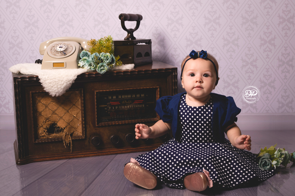 fotografia de bebês, estúdio de bebês, fotógrafo de família, acompanhamento mensal, Danilo Pinezi Fotografia, fotógrafo newborn, ensaio vintage, anos 60