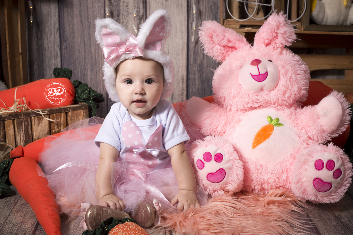 fotografia de bebês, estúdio de bebês, fotógrafo de família, acompanhamento mensal, Danilo Pinezi Fotografia, fotógrafo newborn, páscoa, sessão de páscoa