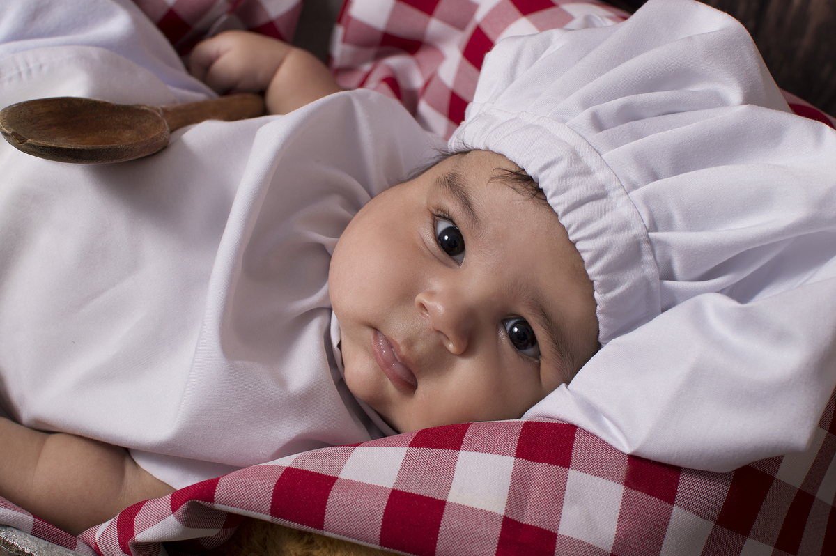 Fotografia de família, acompanhamento mensal, estúdio fotográfico profissional, ensaios temáticos,, Danilo Pinezi Fotografia, mini chef