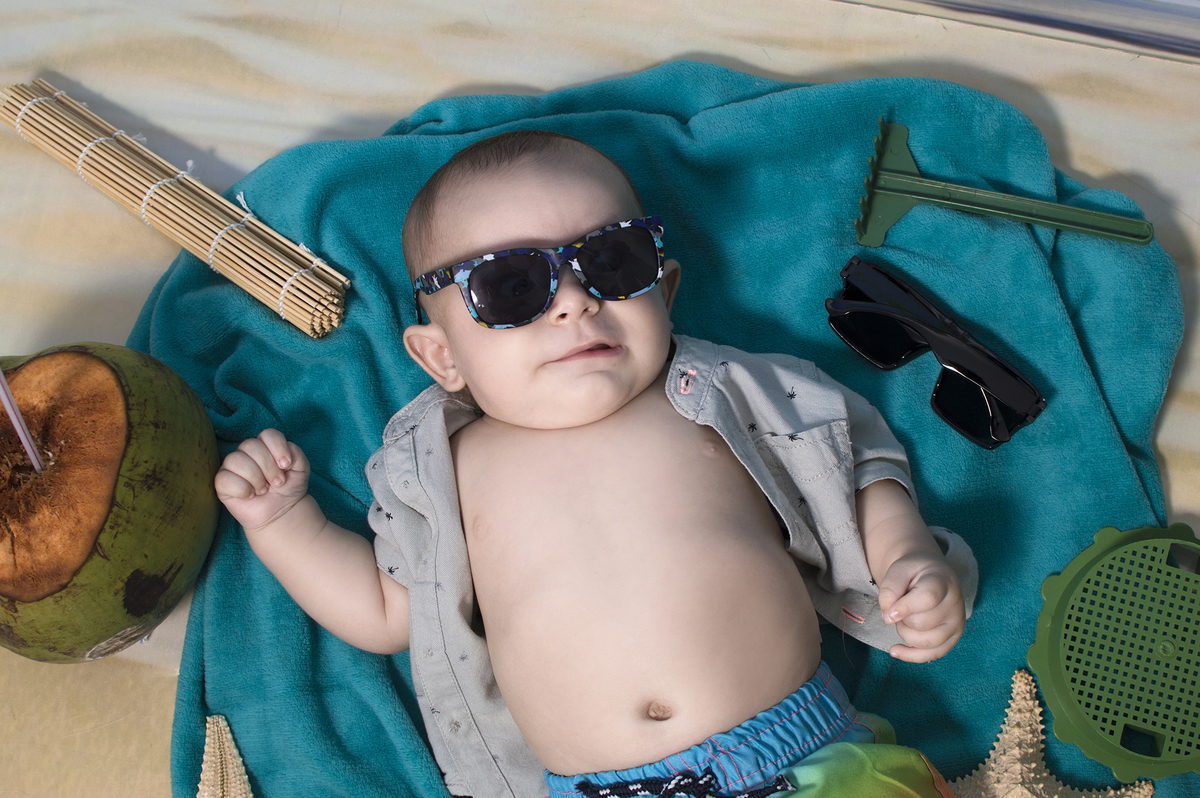 acompanhamento mensal de bebês, danilo pinezi fotografia, estúdio de bebês, estúdio gestante, estúdio família, fotografia de recém nascidos, estúdio newborn. praia, verão 2019, sol e mar. bebê surfista