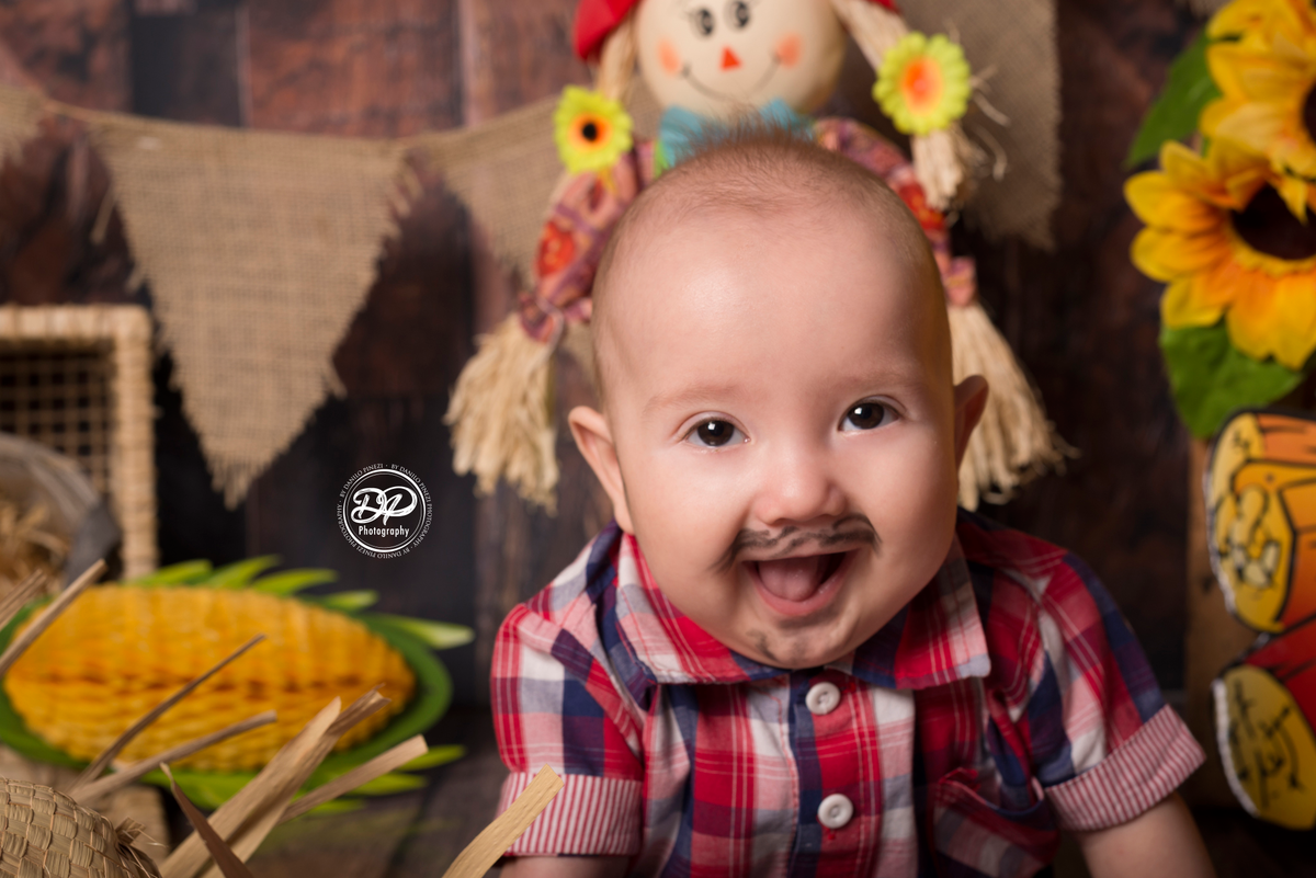 newborn, acompanhamento mensal, fotografia de bebês, fotografia de família, família, bebês, festa junina, arraiá, festa caipira, ensaio fotográfico junino