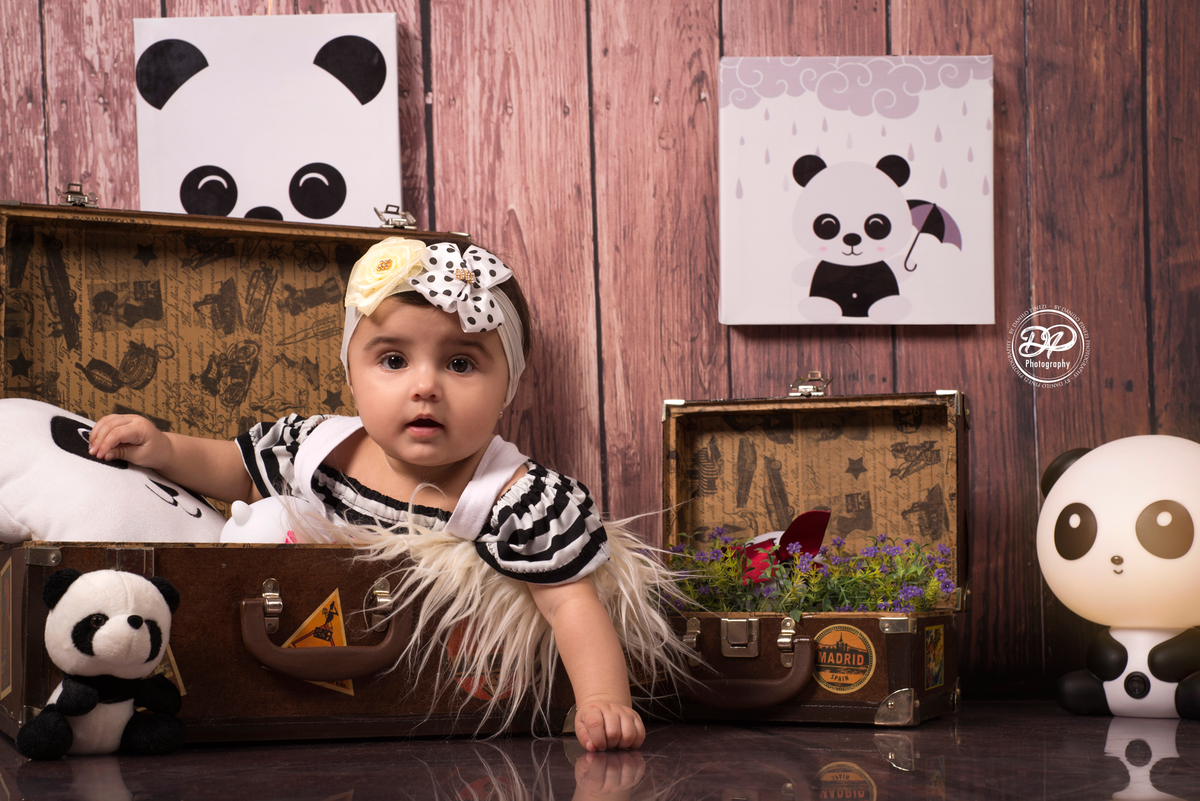 Sessão Quarto do Panda, executada no estúdio Danilo Pinezi Fotografia em Bariri/SP