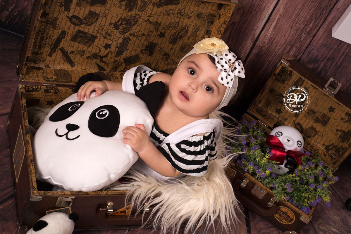 Sessão Quarto do Panda, executada no estúdio Danilo Pinezi Fotografia em Bariri/SP