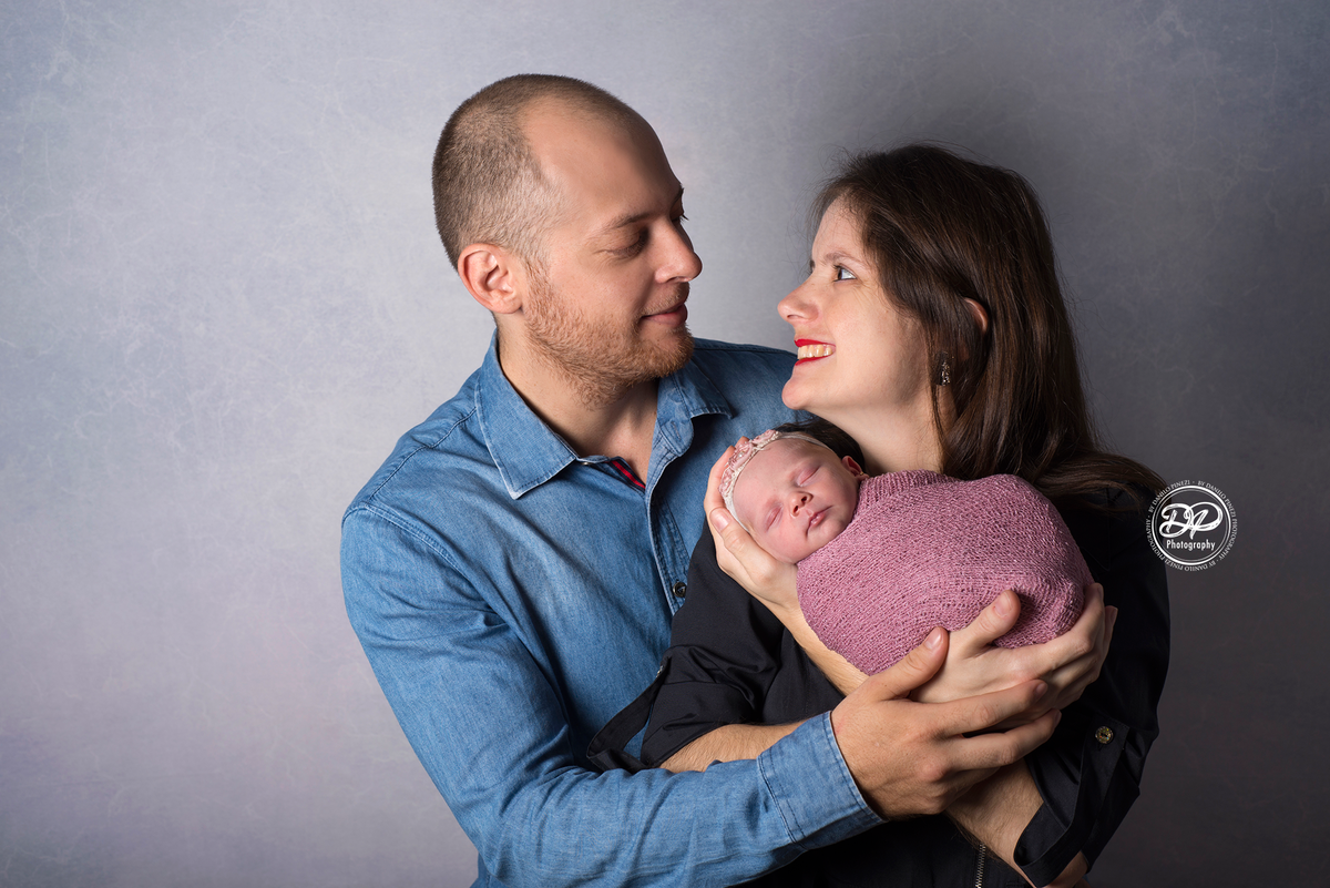Fotografia de Família em ensaio newborn, Fotografia Newborn de Família