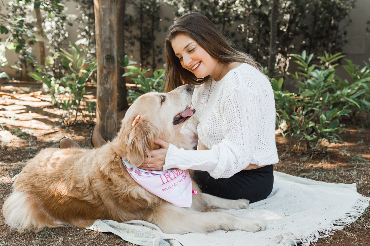 Ensaio Gestante com pet - Osasco